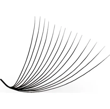 Umělé řasy Luxury Lashes 14D Premium Řasy v Hotovém Vějířku 500 ks Zakřivení umělých řas: D, Délka umělých řas: 13 mm, Tloušťka řas: 005