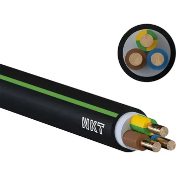 elektrický kabel CYKY 3 X 2,5 (kabel zásuvkový)