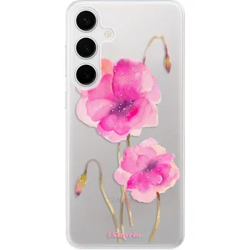 Pouzdro na mobilní telefon Odolné silikonové pouzdro iSaprio - Poppies 02 - Samsung Galaxy S24+