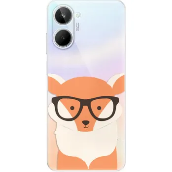 Pouzdro na mobilní telefon Odolné silikonové pouzdro iSaprio - Orange Fox - Realme 10