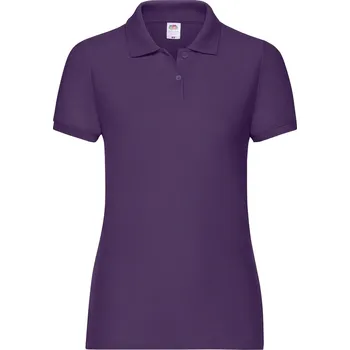 Cizojazyčná kniha T-shirt for women 65/35 Polo 632120 65/35 170g/180g Fruit of the Loom fialová 2467365