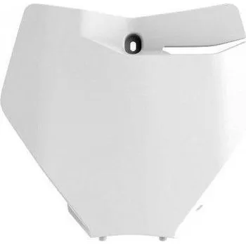 POLISPORT přední tabulka KTM SX/SX-F 19-20, barva bílá