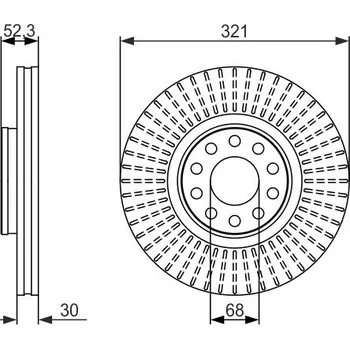 Brzdový kotouč Brzdový kotouč BOSCH 0 986 479 690