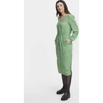 Dámské šaty Fransa Košilové šaty 20613273 Zelená Regular Fit XS