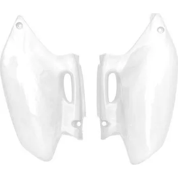 RACETECH boční tabulky zadní YAMAHA YZF/WRF 250/400/426 98-02, barva bílá (FIYZFBN9802)