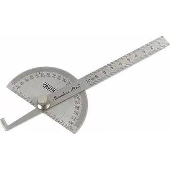 Úhloměr Kvalitní nerezový úhloměr 150 x 90 mm (TrueTech)