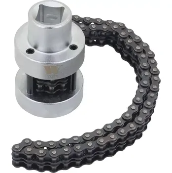 Olejový filtr Klíč řetězový pro povolení olejového filtru 60-115 mm, Welzh (Welzh Werkzeug)