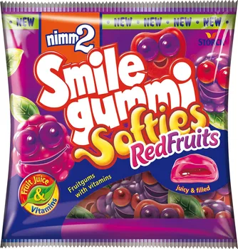 Bonbon Storck Nimm2 Smile gummi Softies Red Fruits 90 g