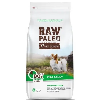 Krmivo pro psa VetExpert Raw Paleo Dog Adult Mini Turkey