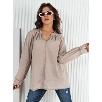 Dámská halenka Dámská košile NEBREDA béžová