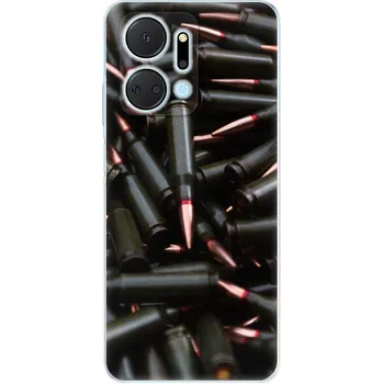 Pouzdro na mobilní telefon Odolné silikonové pouzdro iSaprio - Black Bullet - Honor X7a