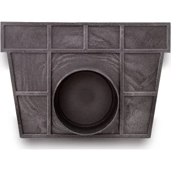 kanalizace MEA PARK čelní stěna s předform. nátrubkem DN50