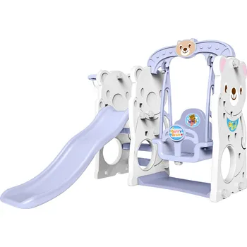 Dětská houpačka Dětská houpačka 3v1 medvěd bílý