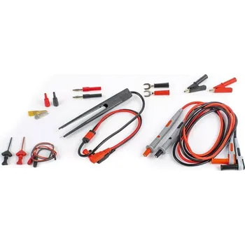 Sada nářadí Sada 21 kusů měřicích nástavců pro multimetr včetně měřicího kabelu, krokosvorky a háčky na sondu (TrueTech)