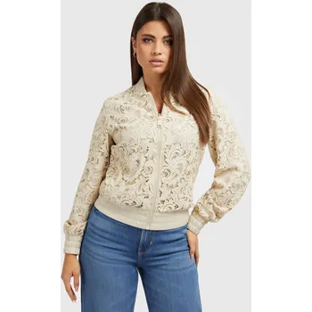 Dámský bomber Guess Aisha W3GL09WFCJ0 béžový