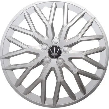 Poklice na kolo Kryty kol EVO FALCO 16", stříbrné - sada 4ks