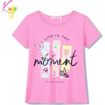 Dívčí tričko Dívčí tričko kr.r. Kugo FL1207, světle růžové