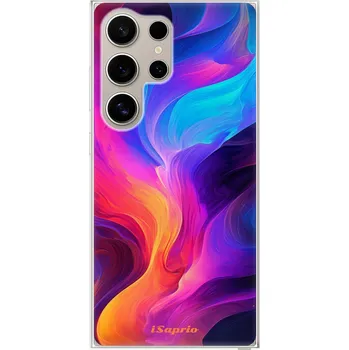 Pouzdro na mobilní telefon Odolné silikonové pouzdro iSaprio - Abstract Wave 01 - Samsung Galaxy S24 Ultra