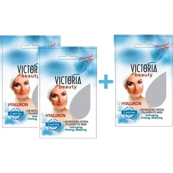 Pleťová maska Victoria Beauty Victoria Beauty Kolagenová křišťálová oční maska, AKCE 2+1 ZDARMA