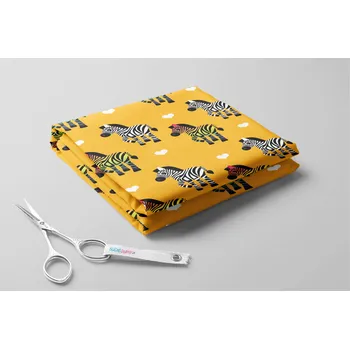 Softshell zimní, Zebry a srdíčka Barva: Žlutá