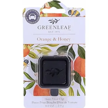 Osvěžovač vzduchu Greenleaf Vůně do auta Orange & Honey (pomeranč med) 3 g
