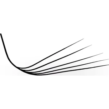 Umělé řasy Luxury Lashes 5D Řasy Premium sypané v Hotovém Vějířku Zakřivení umělých řas: L, Délka umělých řas: 7 mm, Tloušťka řas: 007