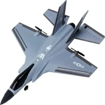 RC model letadla IQ models F-35 RTF šedá