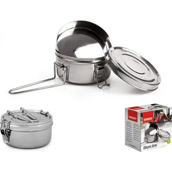 Kempingové nádobí ACRA C11 Ešus - sada kempingová malá - 3-dílná