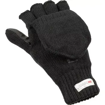 Rukavice Multifunkční rukavice 2v1 černé (Vojenské rukavice, army oblečení a doplňky. Speciální pletené rukavice 2v1, vyvinuty pro ty, kteří potřebují chránit ruce před chladem a současně mít možnost pohotově pracovat s citem prstů bez vysvlékání rukavic.)