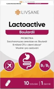 Livsane Lactoactive Boulardii 10 tob.