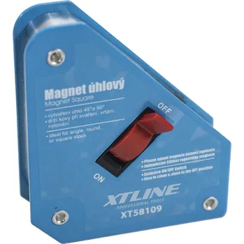 Zvedací magnet XTLINE Magnet úhlový s vypínačem | 13 kg / 95x110x25 mm