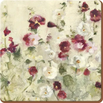 Podtácek Creative Tops Korkové podložky pod hrníčky Wild Field Poppies 10,5x10,5, 4 ks