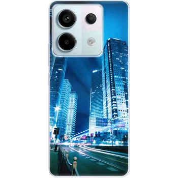 Pouzdro na mobilní telefon Odolné silikonové pouzdro iSaprio - Night City Blue - Xiaomi Redmi Note 13 Pro 5G / Poco X6 5G