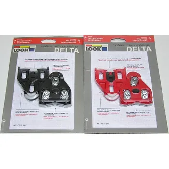 Komponent pro jízdní kolo LOOK kufry k pedálům Delta silikon černé 0° pohyb