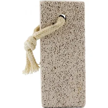 Pemza Standelli professional Přírodní bílá pemza s úchytem 9,5 x 4 cm