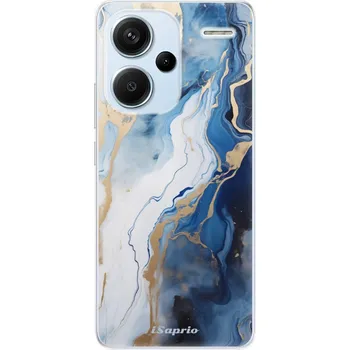 Pouzdro na mobilní telefon Odolné silikonové pouzdro iSaprio - Blue White Marble - Xiaomi Redmi Note 13 Pro+ 5G