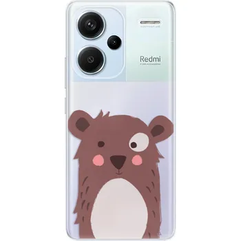 Pouzdro na mobilní telefon Odolné silikonové pouzdro iSaprio - Brown Bear - Xiaomi Redmi Note 13 Pro+ 5G
