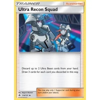 Volný čas Pokémon FLI 114/131 Ultra Recon Squad - Forbidden Light Stav: Excellent, Verze: NORMAL