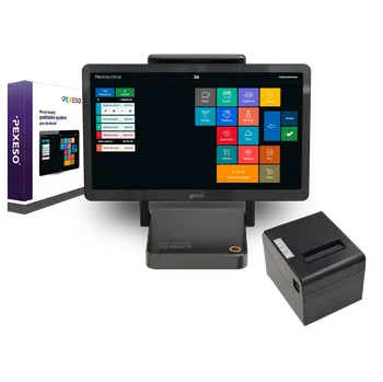 Registrační pokladna Dotyková Pokladní Sestava PEXESO Gastro 15,5" - PEXESO bez skladů - jednorázová platba