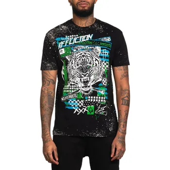 Pánské tričko tričko hardcore pánské - CONCRETE JUNGLE - AFFLICTION - A26413-BK