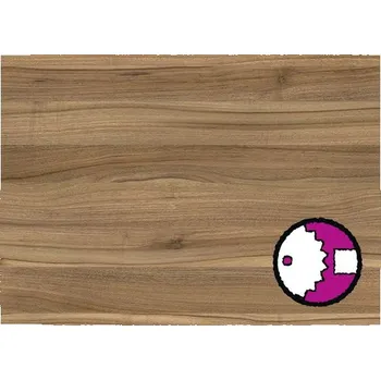 Stavební deska Lamino deska LDTD 19 x 1032 x 2650 mm, 9614 ořech lyon