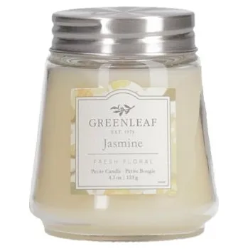 Aroma difuzér Greenleaf Vonná svíčka ve skle Jasmine 123 g