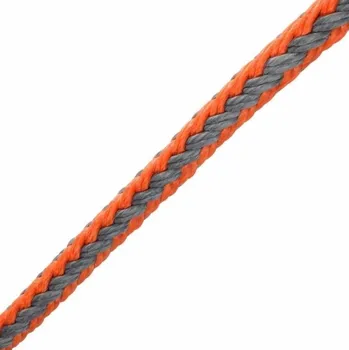 Lano Duté PES lano Teufelberger tREX 9,5mm orange/grey metráž