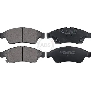 Brzdová destička Sada brzdových destiček, kotoučová brzda A.B.S. 37407