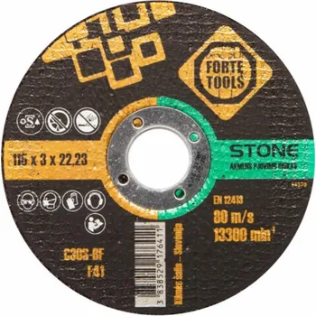 Řezný kotouč Řezný kotouč Forte Tools, 115 x 3 x 22,23 mm