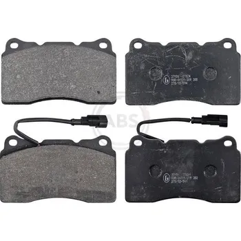 Brzdová destička Sada brzdových destiček, kotoučová brzda A.B.S. 37106