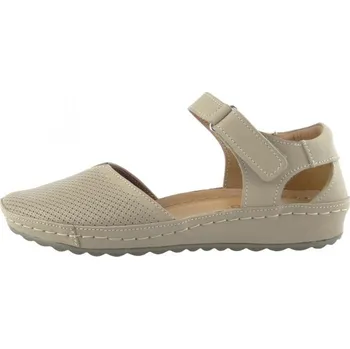 Dámské sandále Aurelia sandály s plnou špicí N458P32 454 béžová, velikost 42