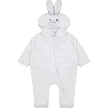 Kojenecký body Larkwood Kojenecký overal králíček LW073 White 6/12 Monate