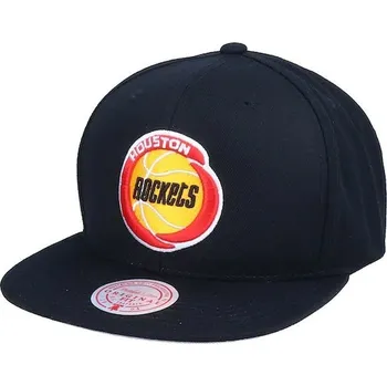 Čepice Mitchell & Ness NBA Houston Rockets Top Spot Snapback Hwc Rockets Kšiltovka HHSS2976-HROYYPPPBLCK OSFM