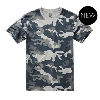 Pánské tričko Triko Brandit T-Shirt grey camo - XXL